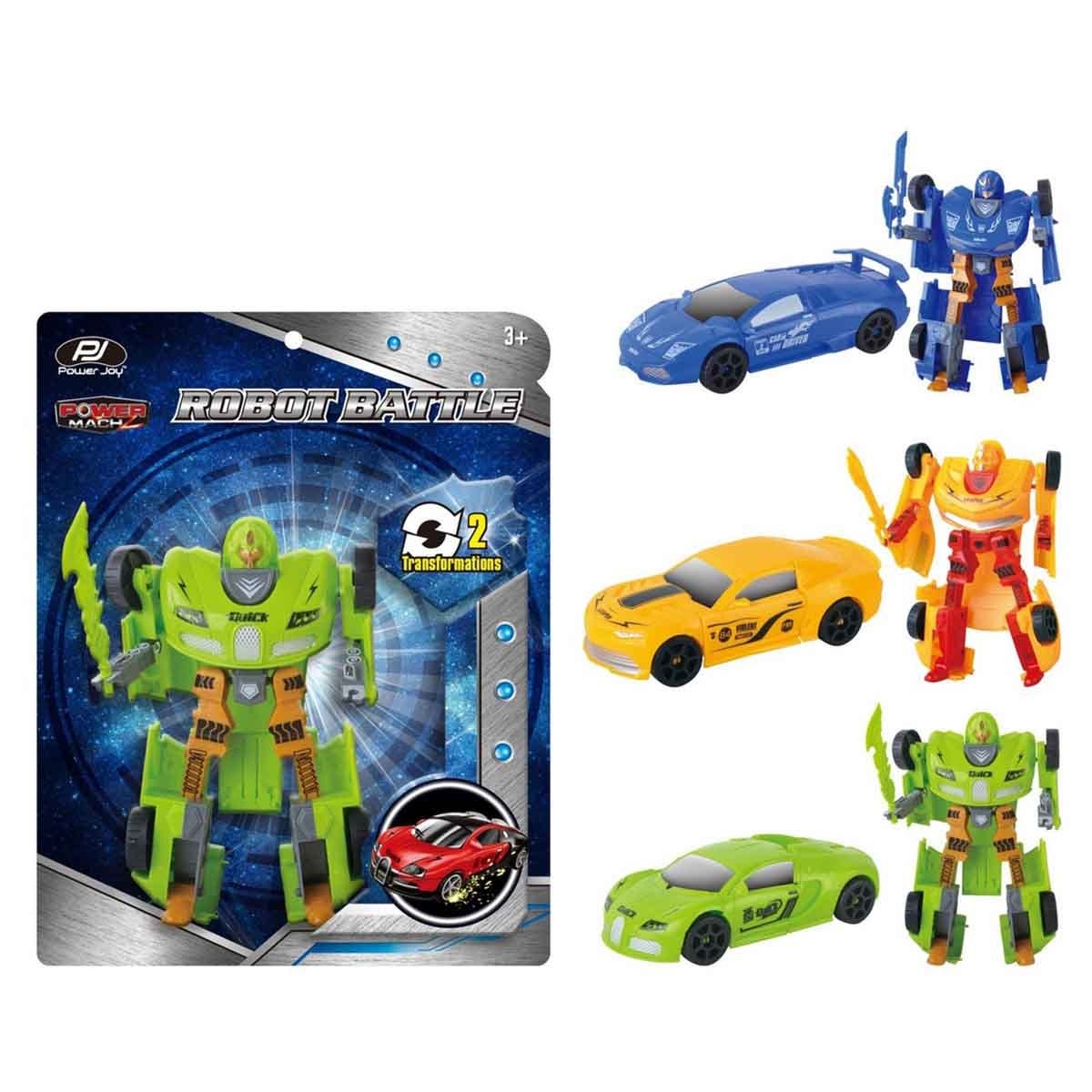 باور جوي باور ماتش روبوت قتال شخصية أكشن متنوعة للأولاد عمر 3-4 سنوات