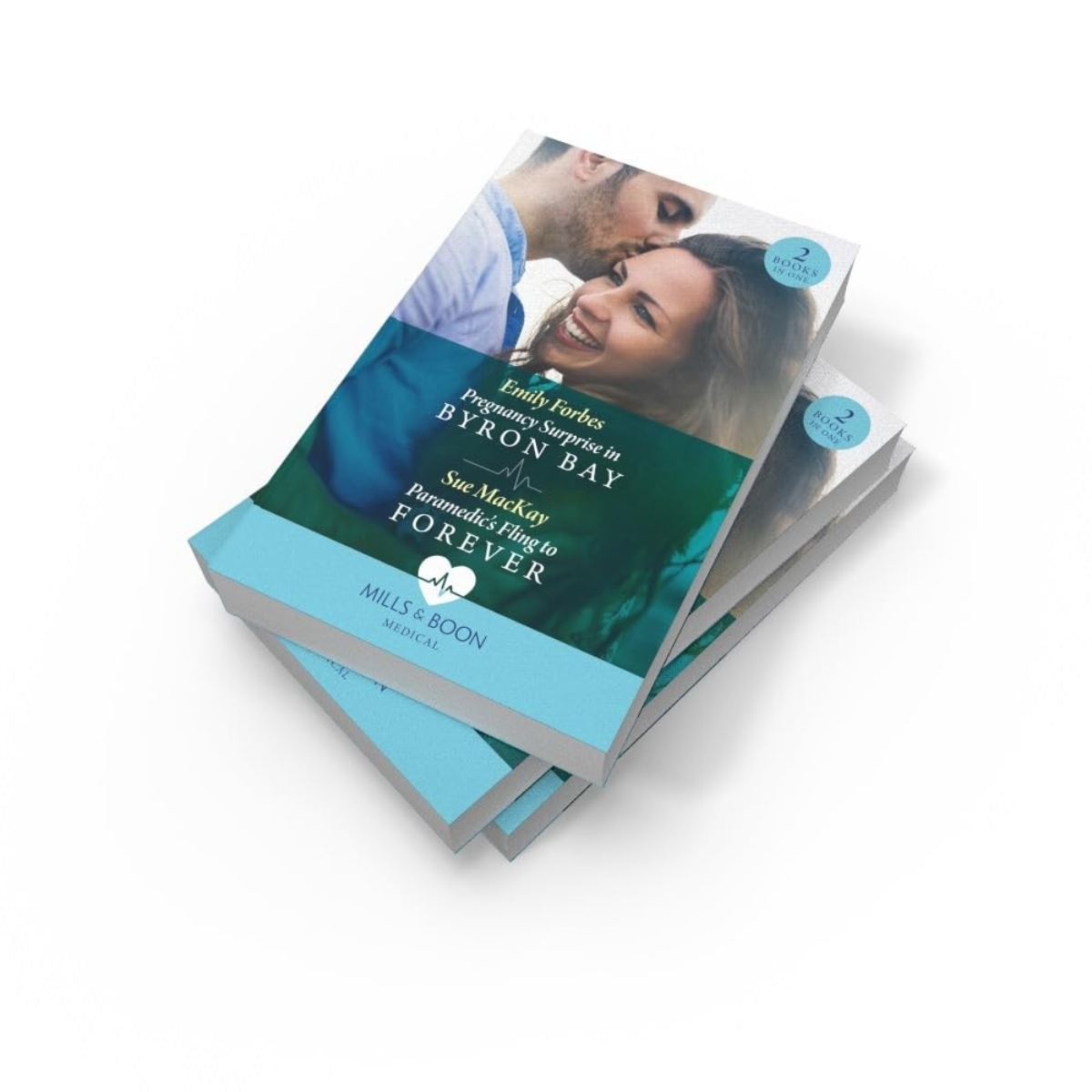 Pregnancy Surprise In Byron Bay / Paramedic's Fling To Forever : مفاجأة الحمل في بايرون باي / علاقة المسعف للأبد تأليف إميلي فوربس وسو ماكاي - 18 يوليو 2024