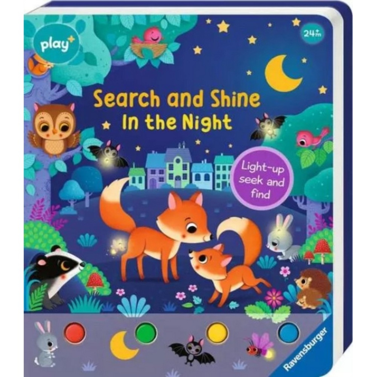 Ravensburger Play+ Infant & Toddler - Search and Shine In the Night: إضاءة، وابحث واعثر تأليف ساندرا غريم - 1 سبتمبر 2024
