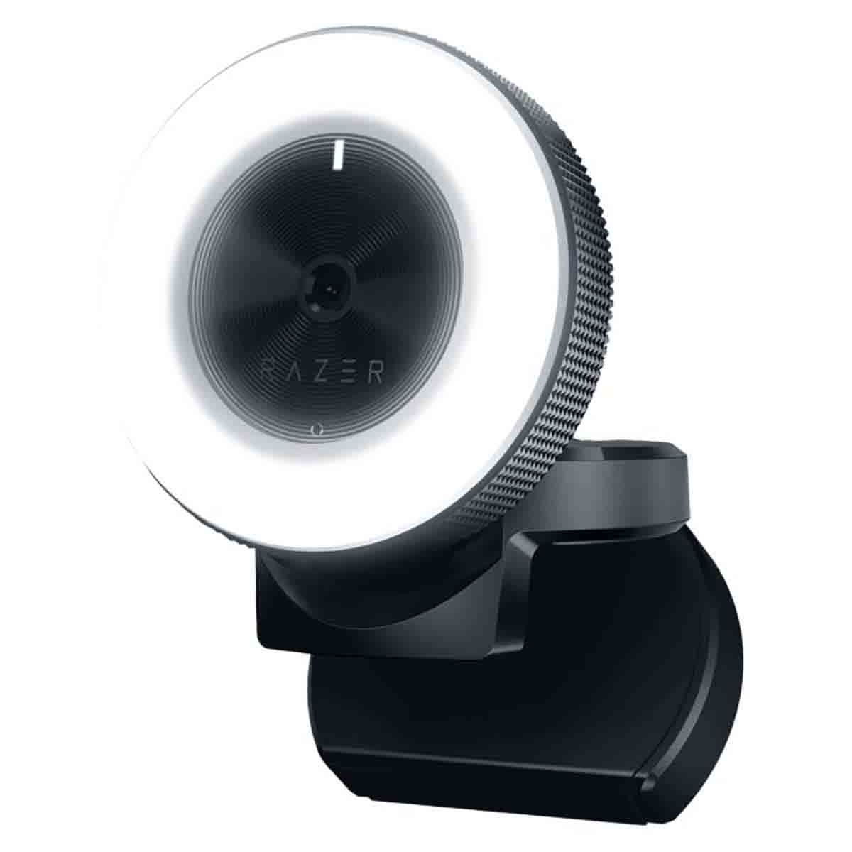 Razer Kiyo 1080P Desktop Streaming Webcam with Multi-Step Ring Light Lamp