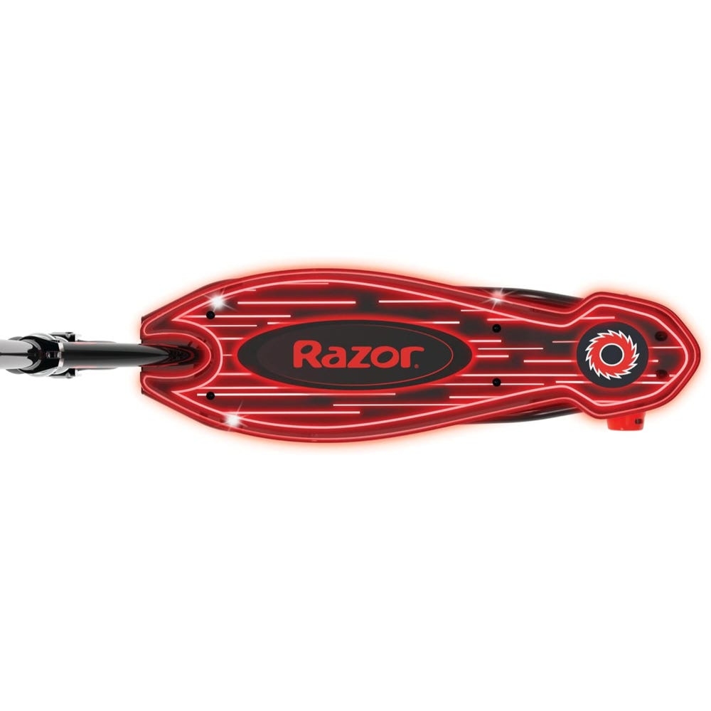 سكوتر كهربائي Razor Power Core E90 Glow للجنسين، 8-10 سنوات