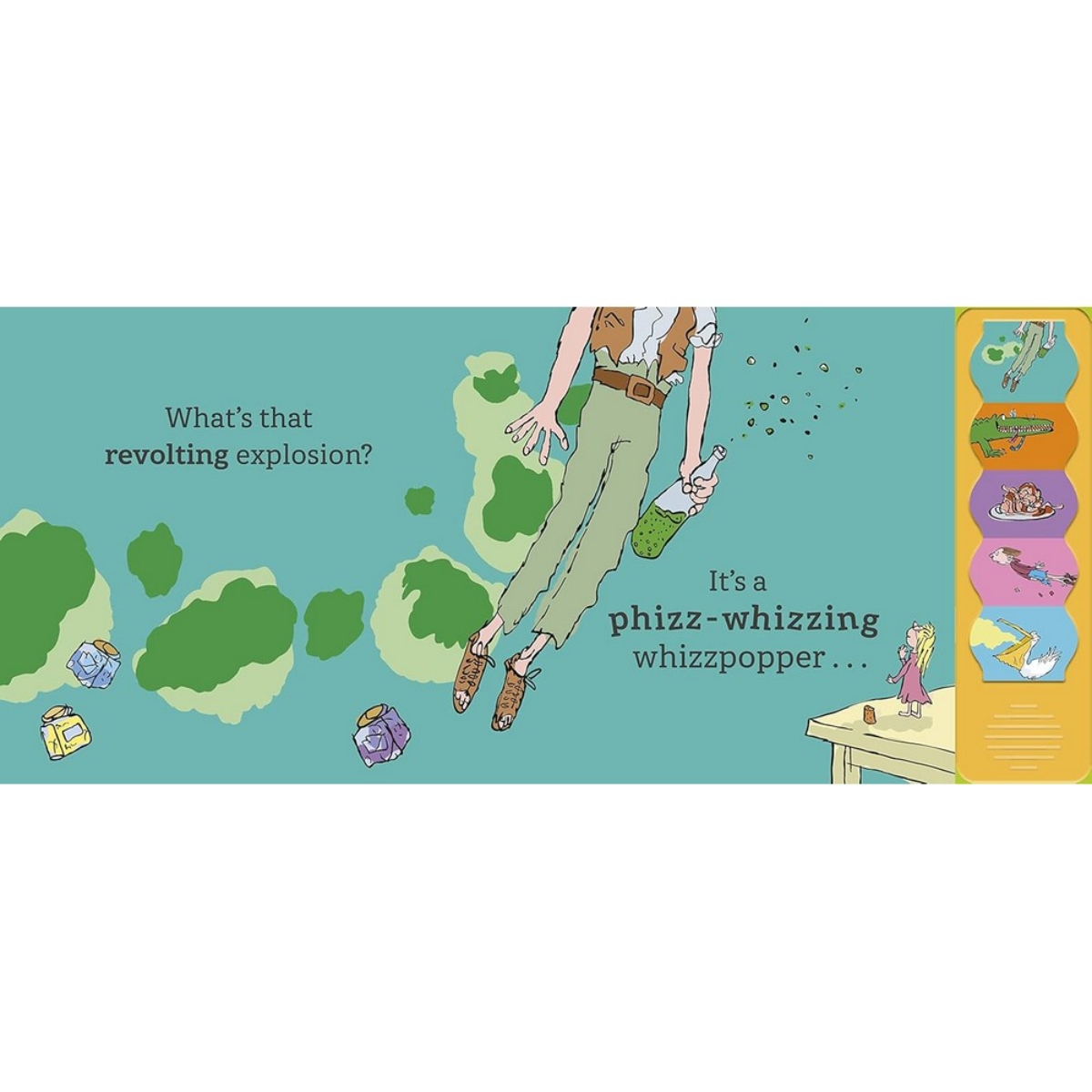 Roald Dahl: Disgusterous Noisy Sound Book by Roald Dahl - 6 Oct 2022