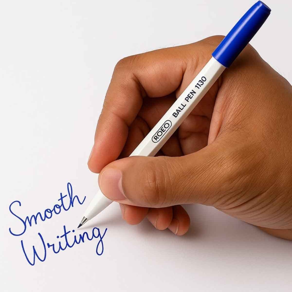 روكو أقلام حبر جاف أزرق 1ملم مجموعة 10 قطع 1430