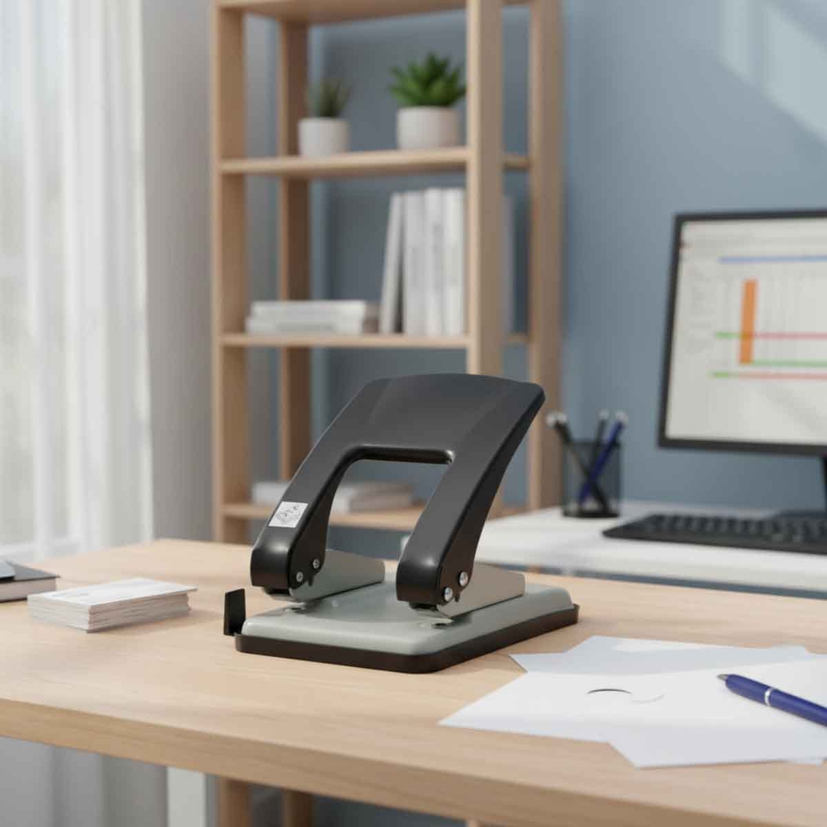 روكو خرامة مكتبية بيج ثقبين شديدة التحمل 9760