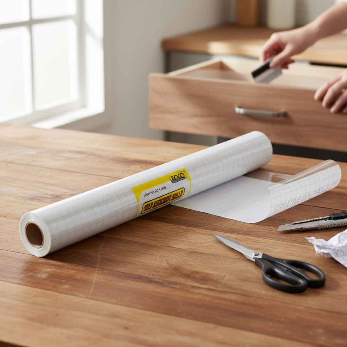 روكو رول تغليف لاصق شفاف 8 ياردة × 17.72 انش