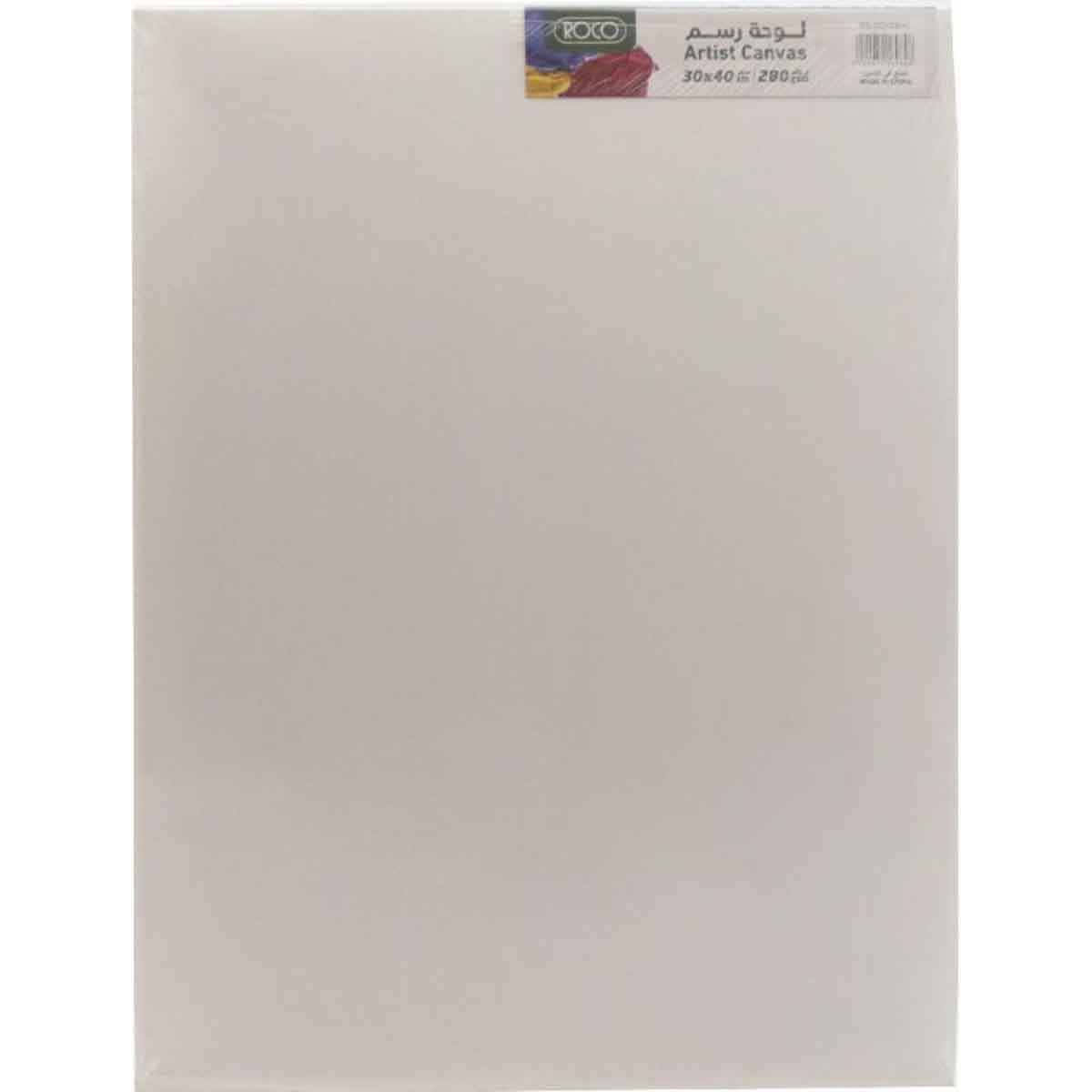 روكو لوح كانفس مستطيل ملمس خشن 12 × 16 انش