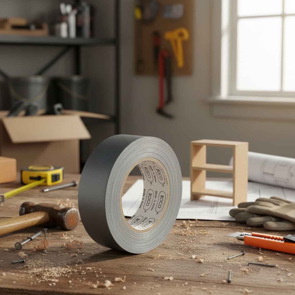 روكو شريط قماشي فضي 1.5 انش × 27.3 ياردة