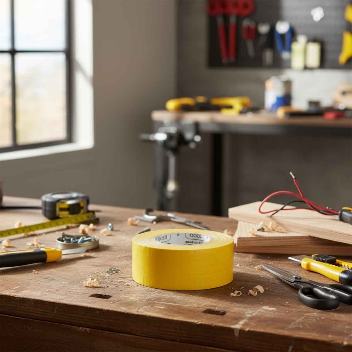 روكو شريط قماشي أصفر 2 انش × 27.3 ياردة