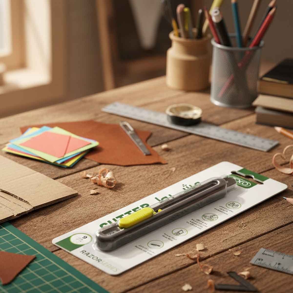 روكو كاتر هيكل ABS بمقبض مطاطي 0.98 × 5.31 انش