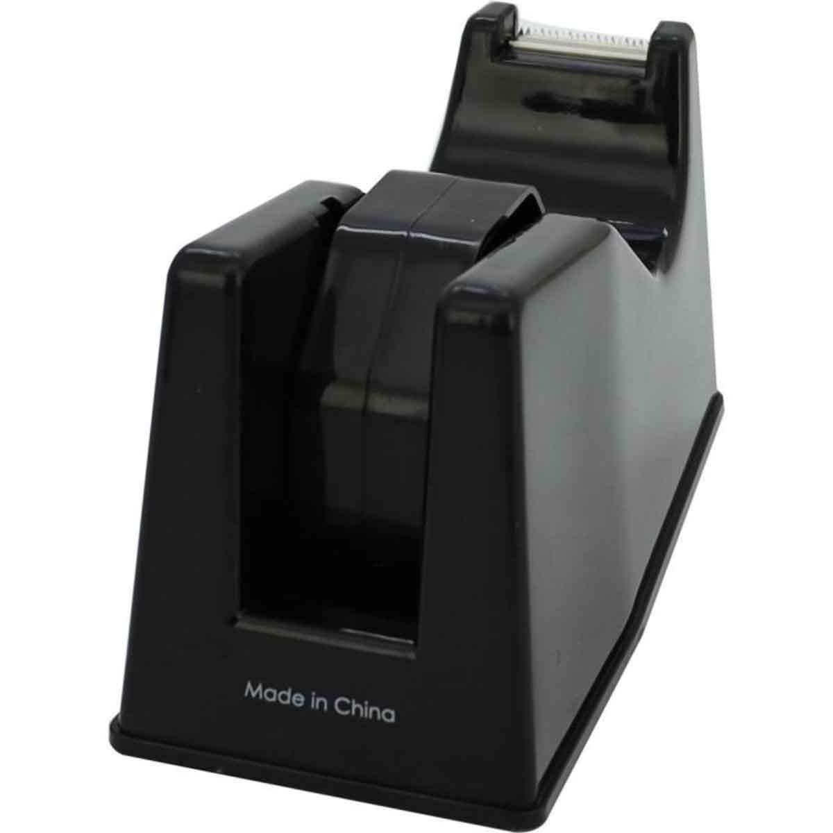 روكو موزع شريط لاصق مكتبي أسود 3 انش