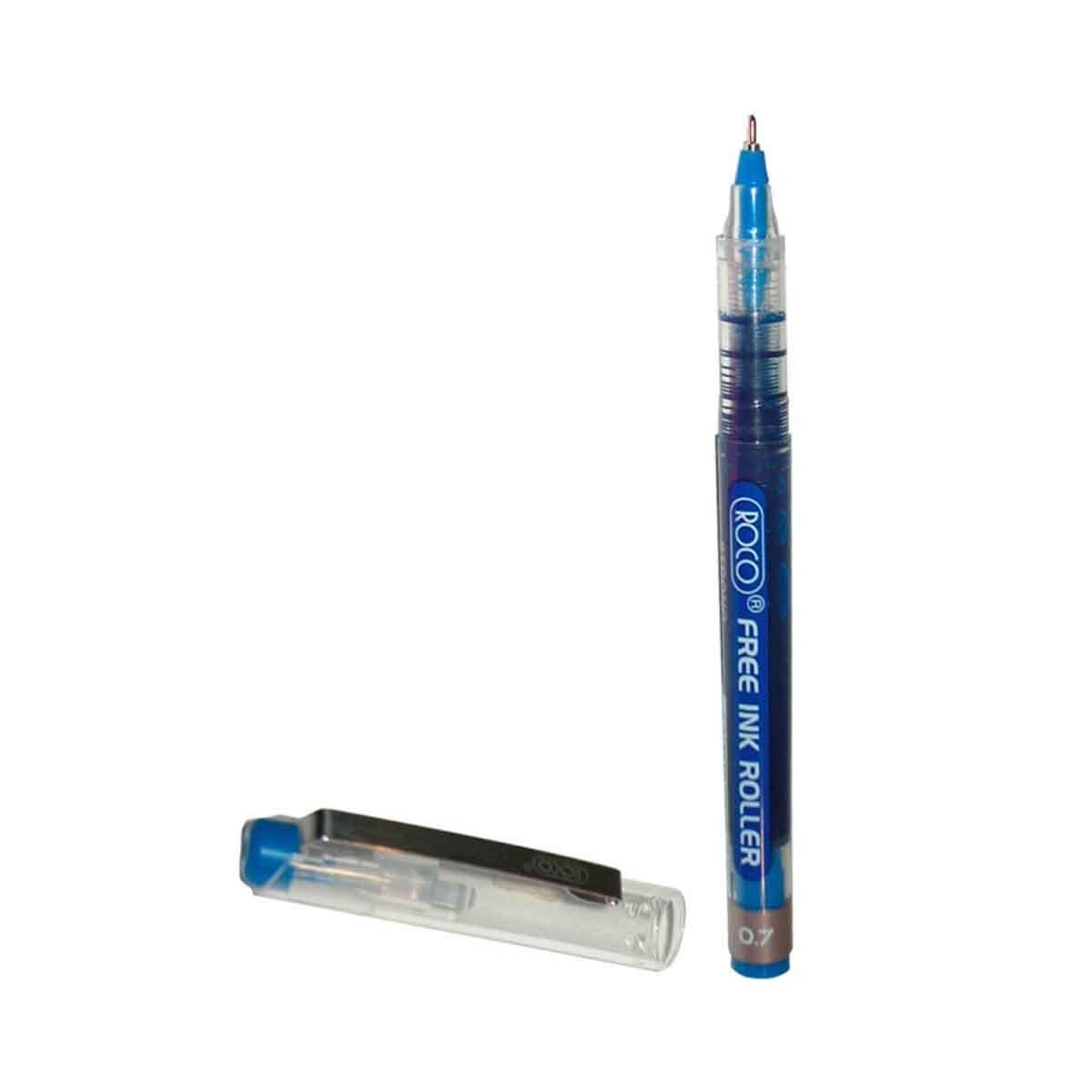 روكو قلم حبر سائل أزرق 0.7ملم سن إبرة
