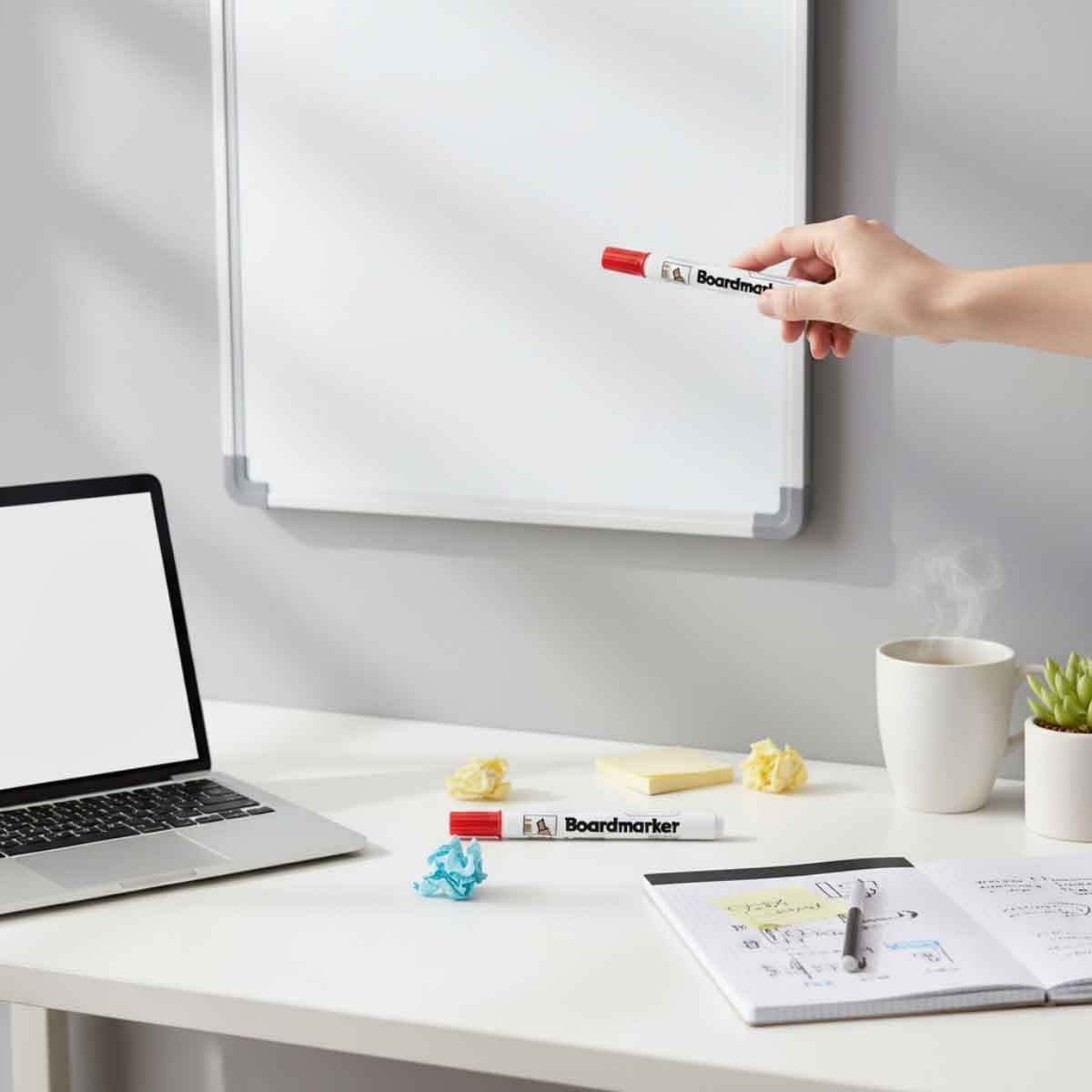 روكو قلم سبورة أحمر سن مشطوف 1.5–3ملم