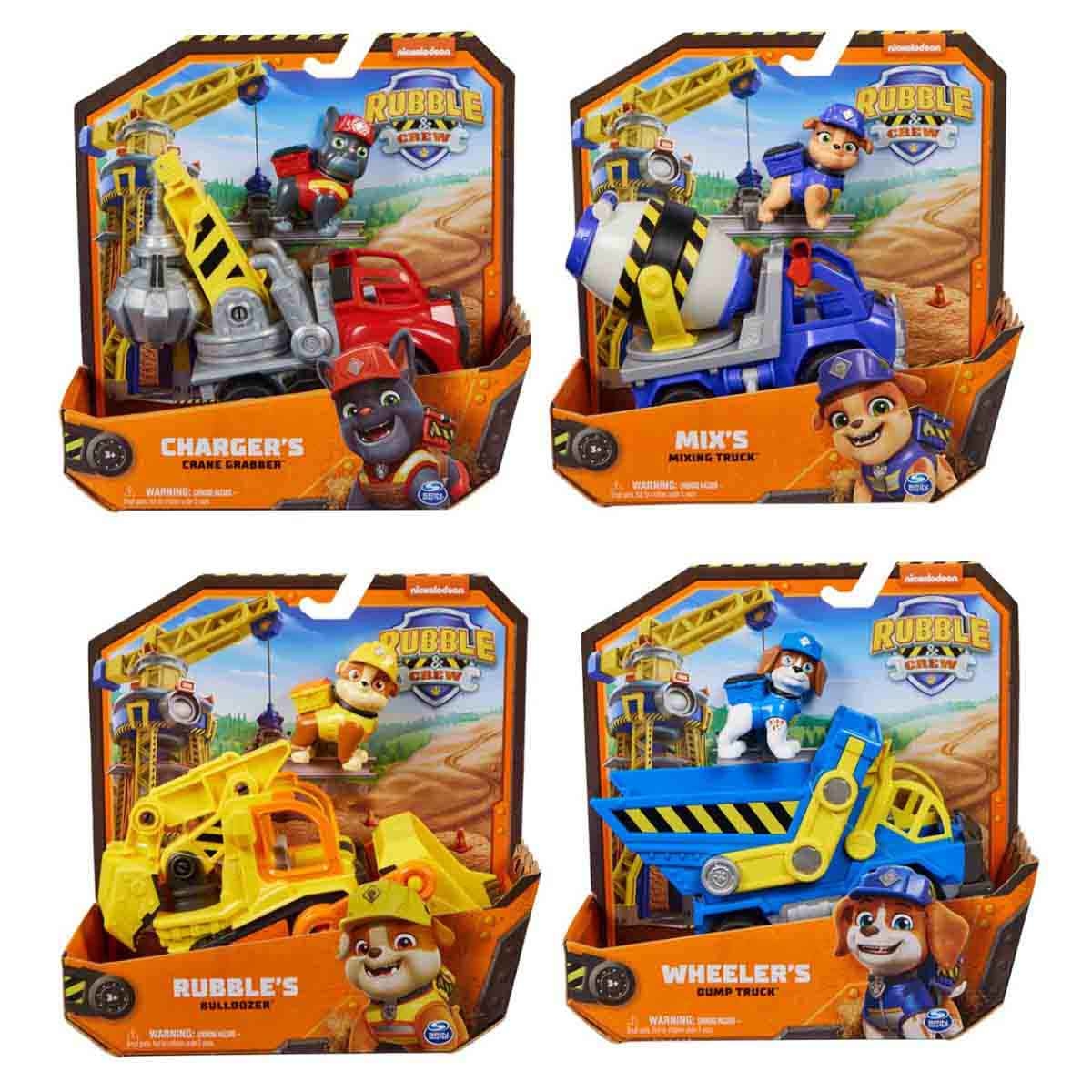 Rubble & Crew Spin Master Vehicle Playset Assorted Unisex, 3-4 Years