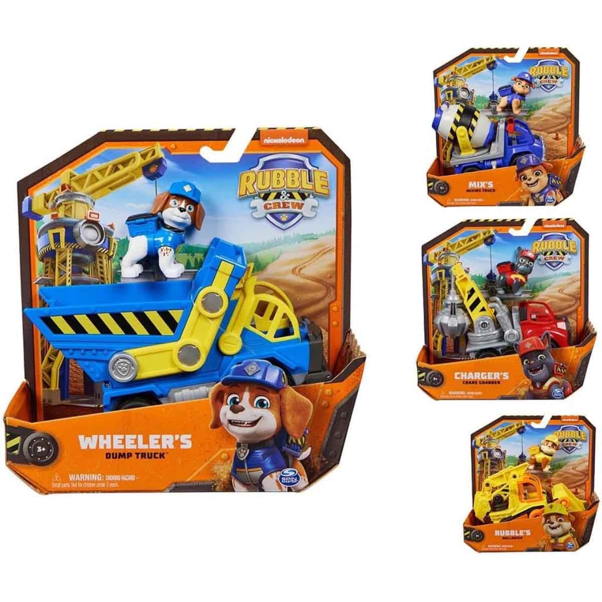 Rubble & Crew Spin Master Vehicle Playset Assorted Unisex, 3-4 Years