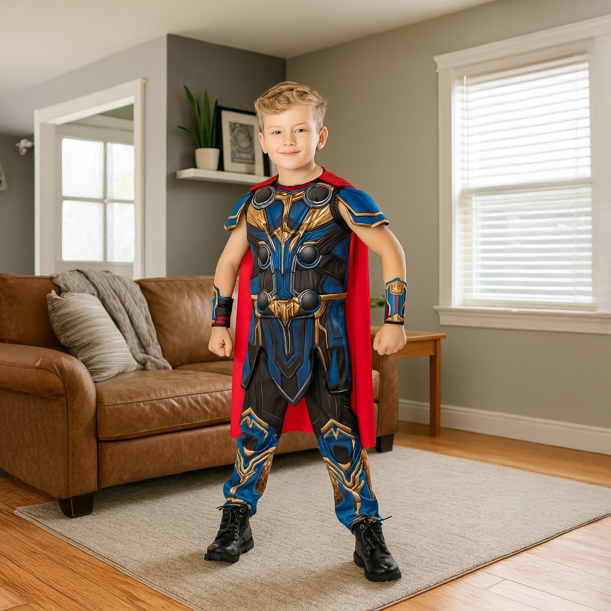 Rubies Deluxe Thor Child Costume Boys, 3-4 Years
