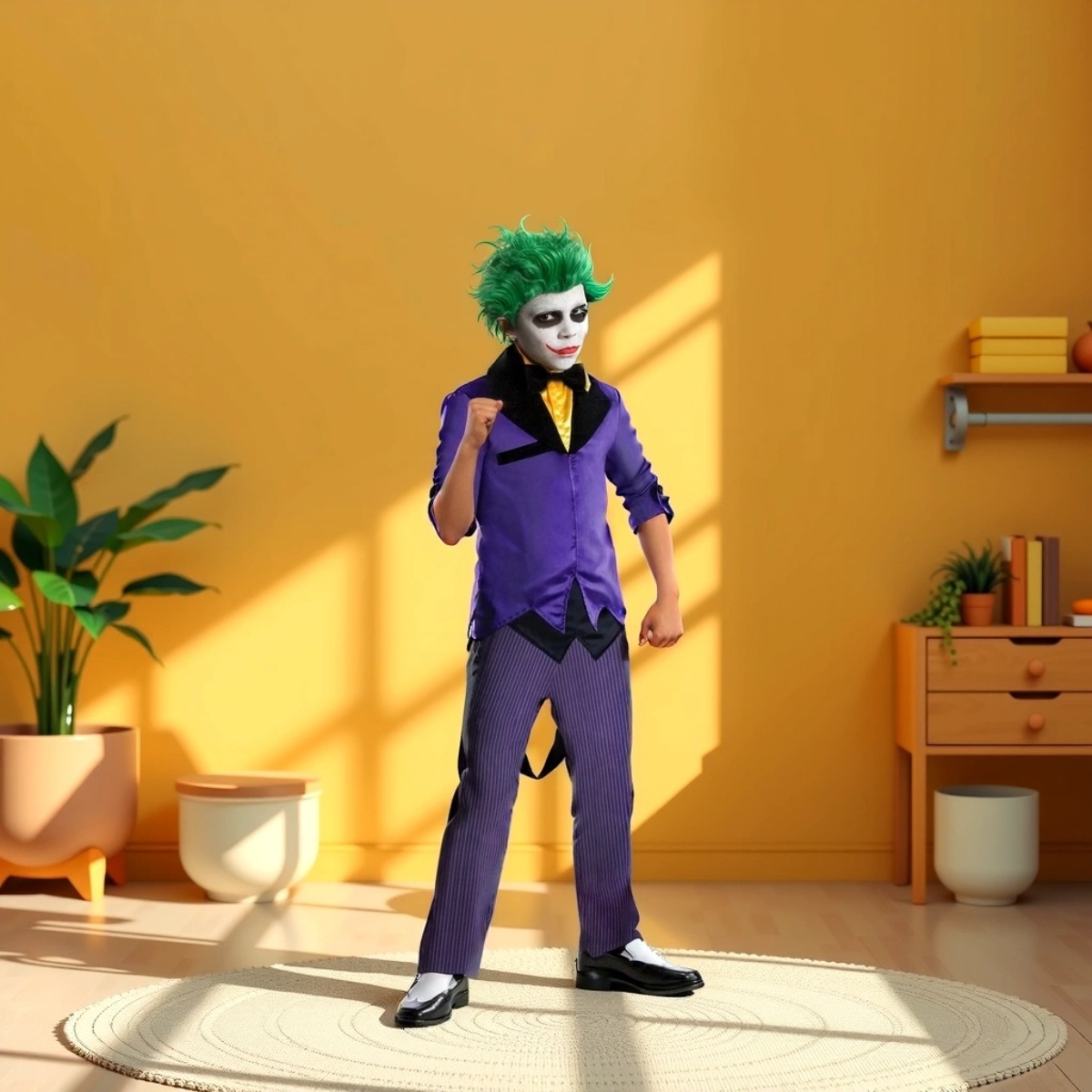 Rubies M DC Super Villains The Joker Costume Boys, 5-7 Years