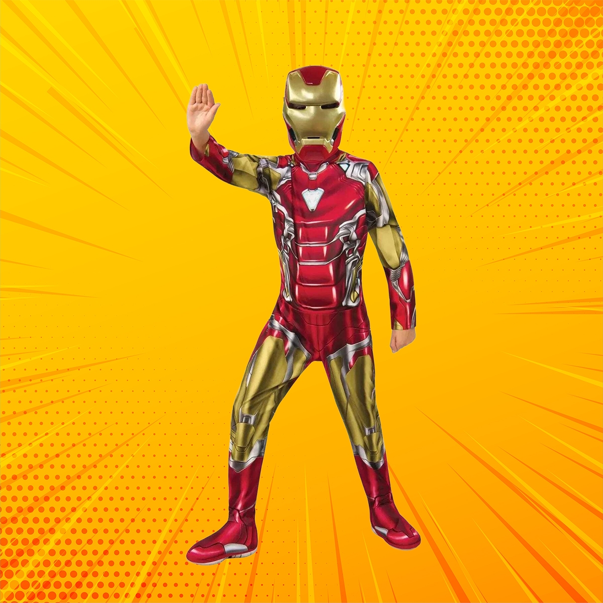 Rubies M Iron Man Classic Costume Boys, 5-7 Years