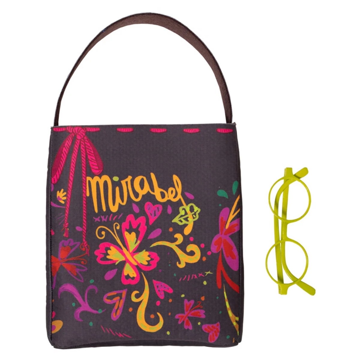 Rubies Mirabel Encanto Glasses & Satchel Girls, 5-7 Years