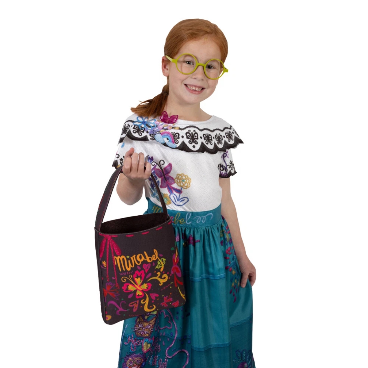 Rubies Mirabel Encanto Glasses & Satchel Girls, 5-7 Years
