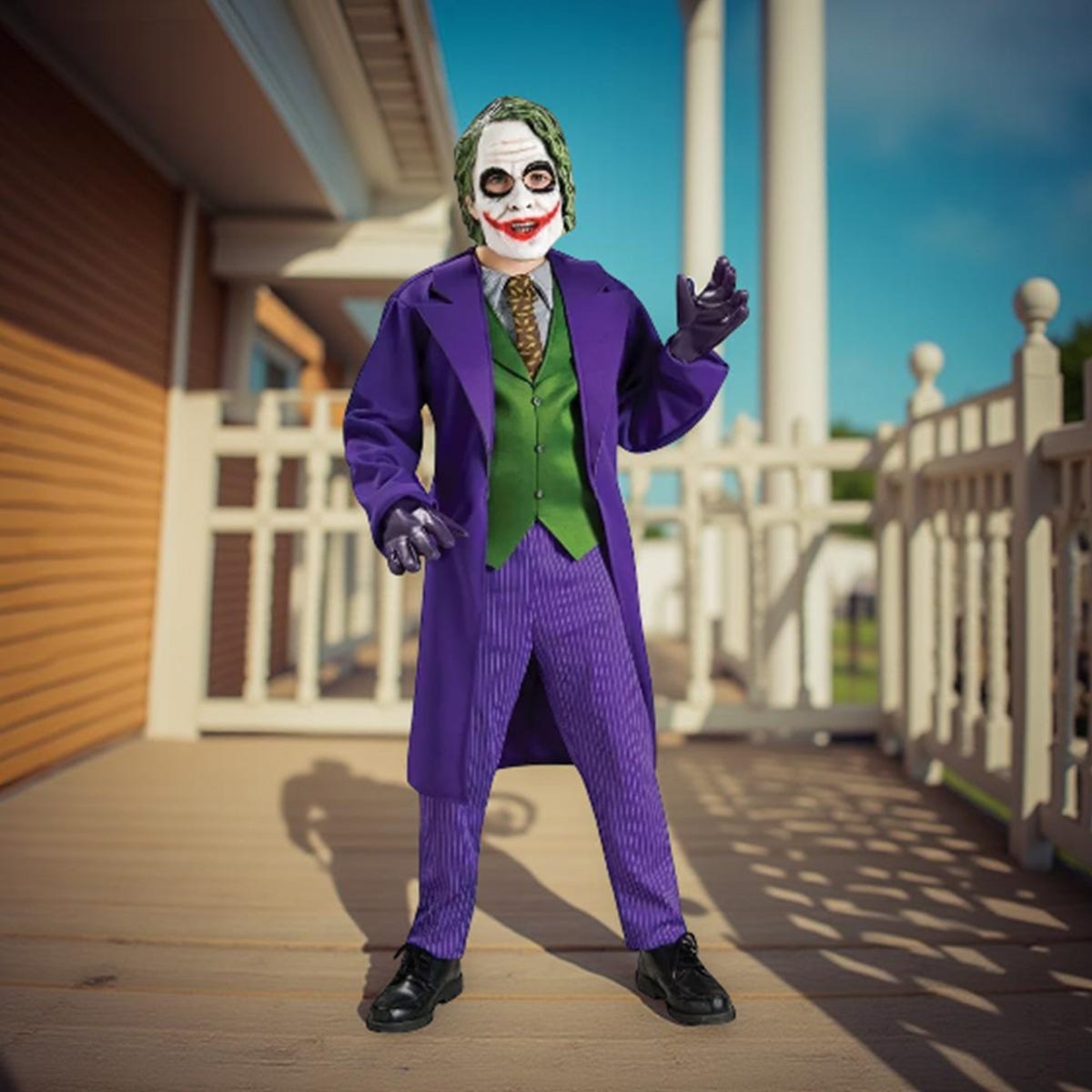 Rubies The Joker Deluxe Child Costume Boys, 8-10 Years