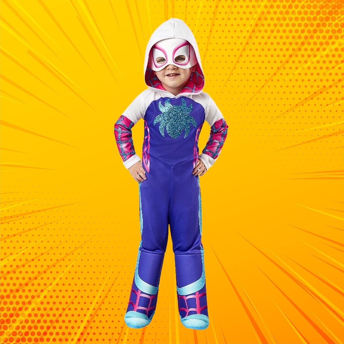 روبيز زي تنكري جوست سبايدر ديلوكس مقاس XS للجنسين 3-4 سنوات