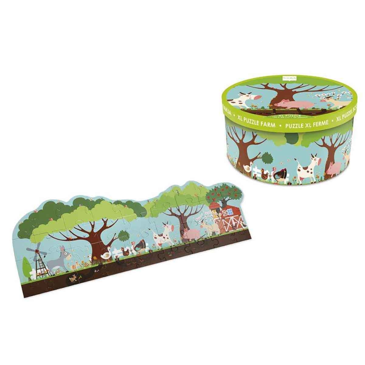 سكراتش يوروب لغز أرضية المزرعة مكوّن من 36 قطعة، للجنسين، من عمر 3 إلى 4 سنوات