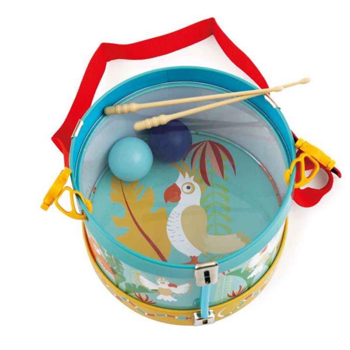 سكرتش يوروب طبلة معدنية أدغال للأطفال الصغار 0 - 2 سنوات