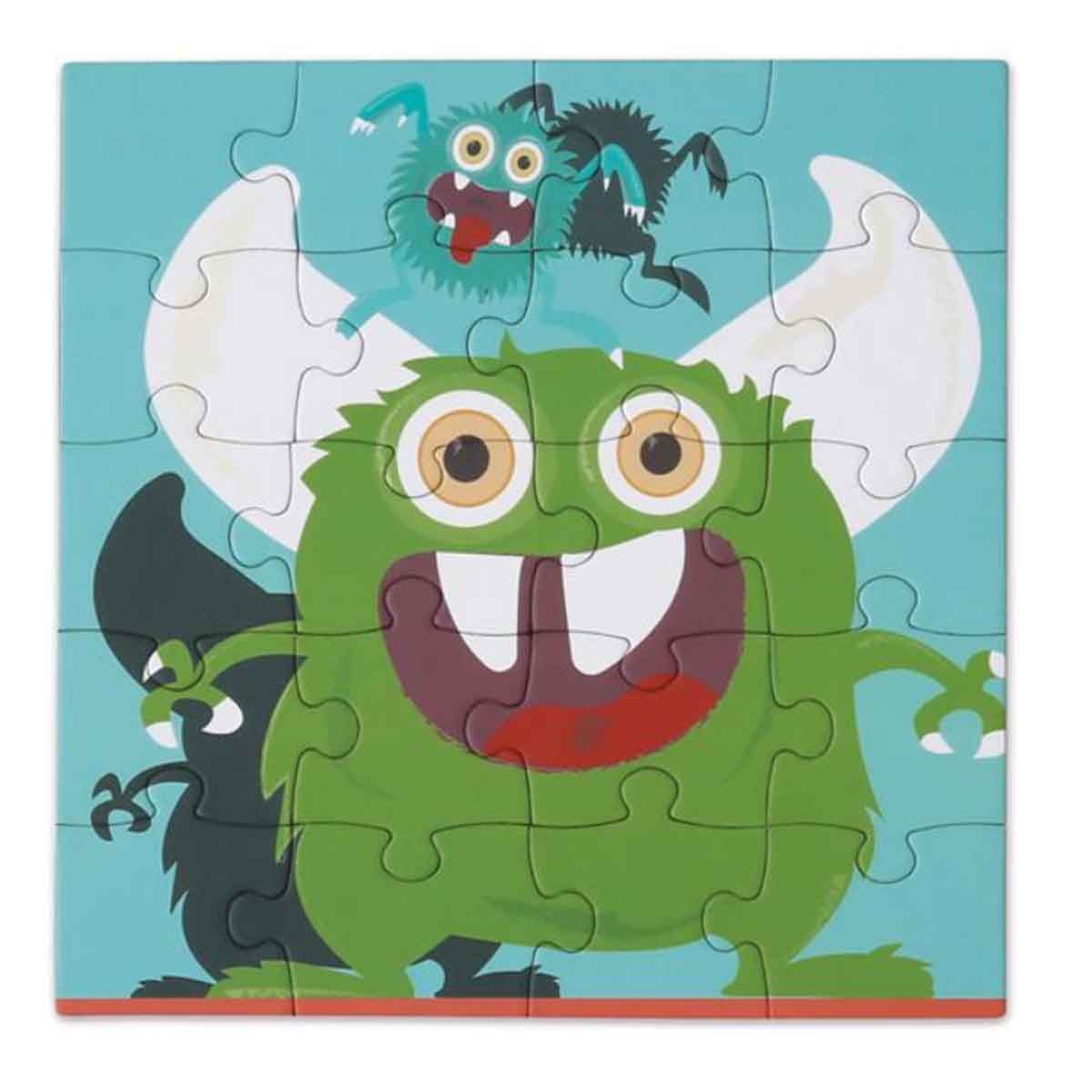 سكراتش يوروب كتاب مغناطيسي لغز الوحوش، للجنسين، من عمر 3 إلى 4 سنوات