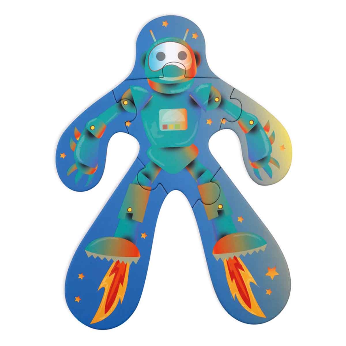 Scratch Europe Robobuilder Puzzling Game Unisex, 3-4 Years