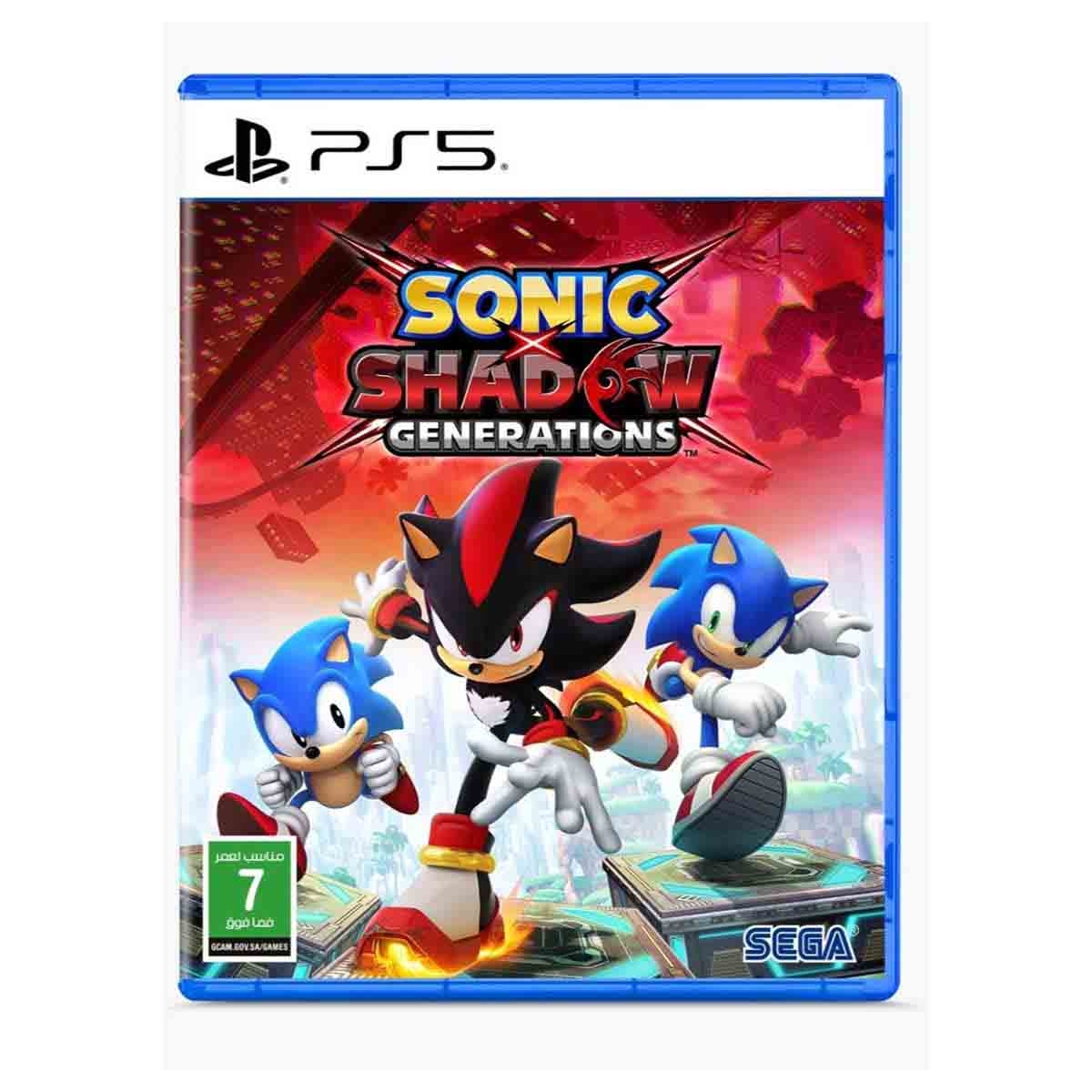 Sega Sonic x Shadow Generations (KSA Version) Video Game for PlayStation 5