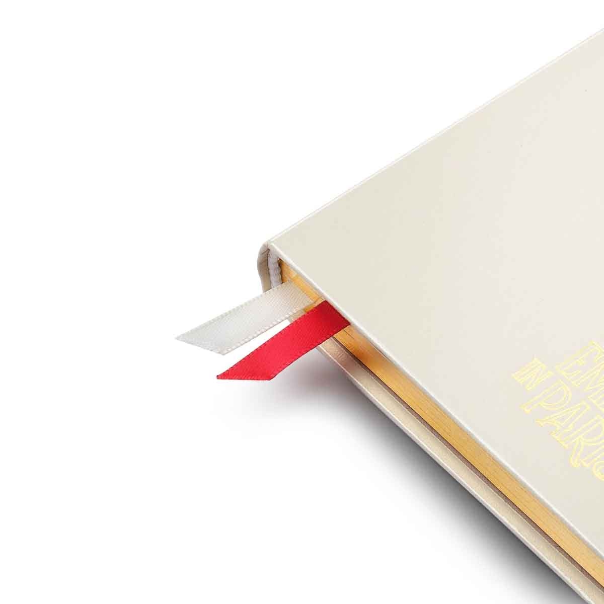 شيفر إي آي بي دفتر متوسط 90 جم مناسب للحبر بلون البيج بنقش برج إيفل البارز