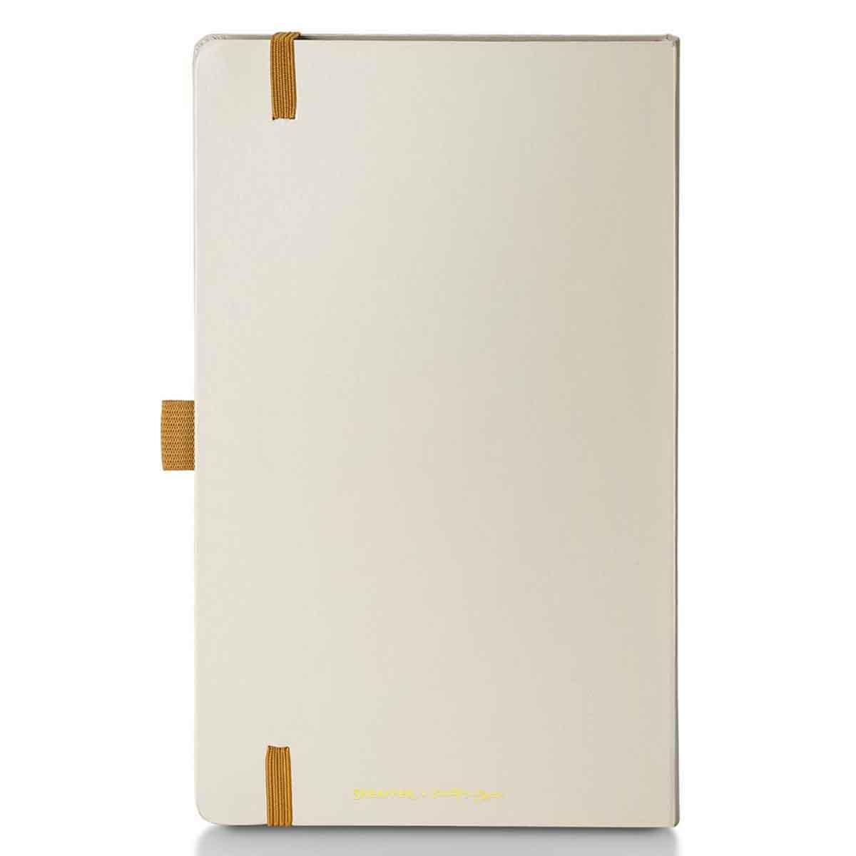 شيفر إي آي بي دفتر متوسط 90 جم مناسب للحبر بلون البيج بنقش برج إيفل البارز