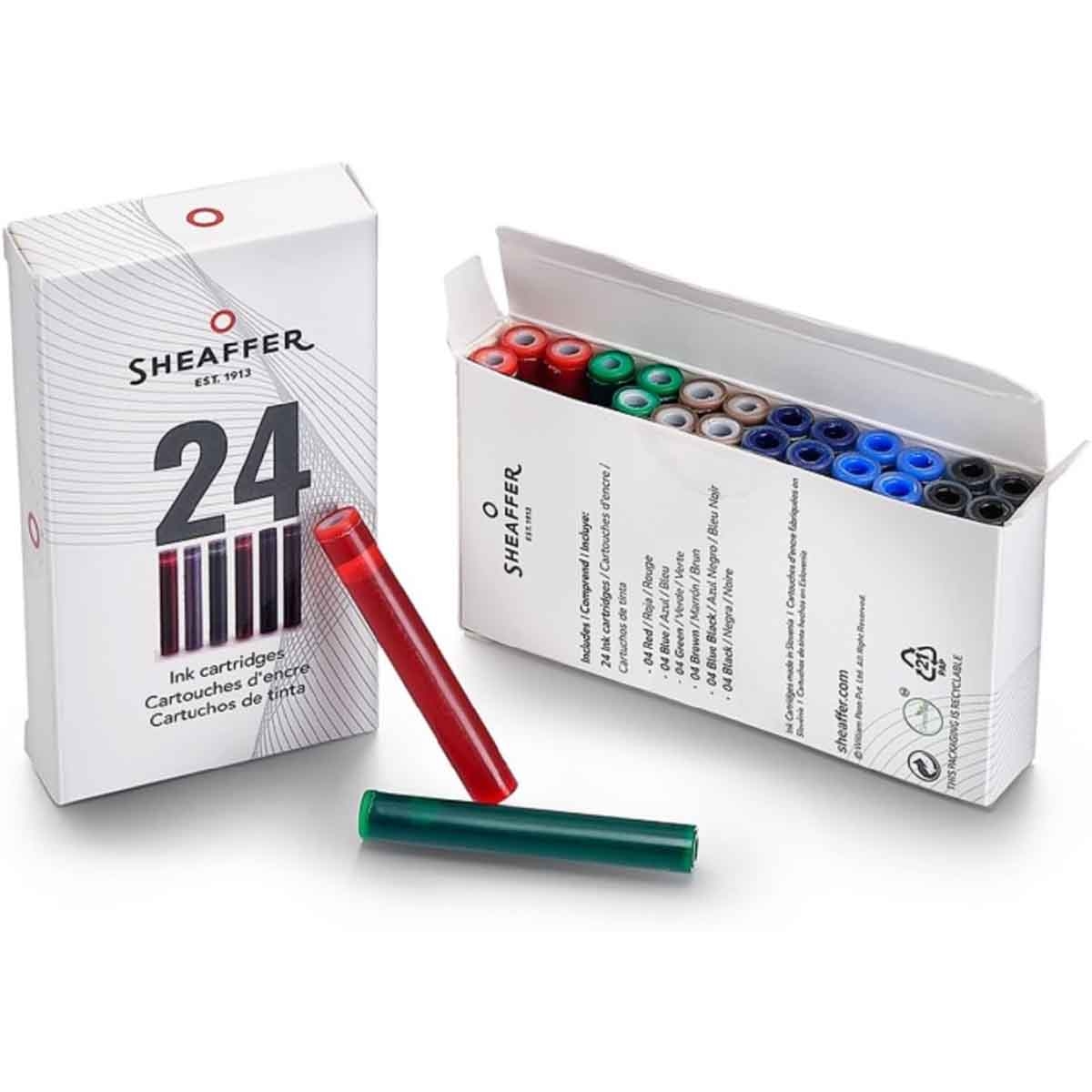 شيفر طقم 3 قطع كاليغرافي مع ريش دقيقة ومتوسطة وعريضة