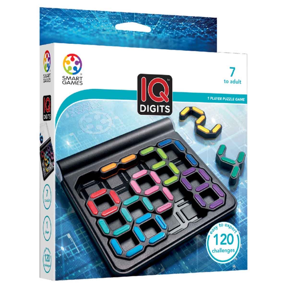 SmartGames IQ Digits Game Unisex, 8-10 Years