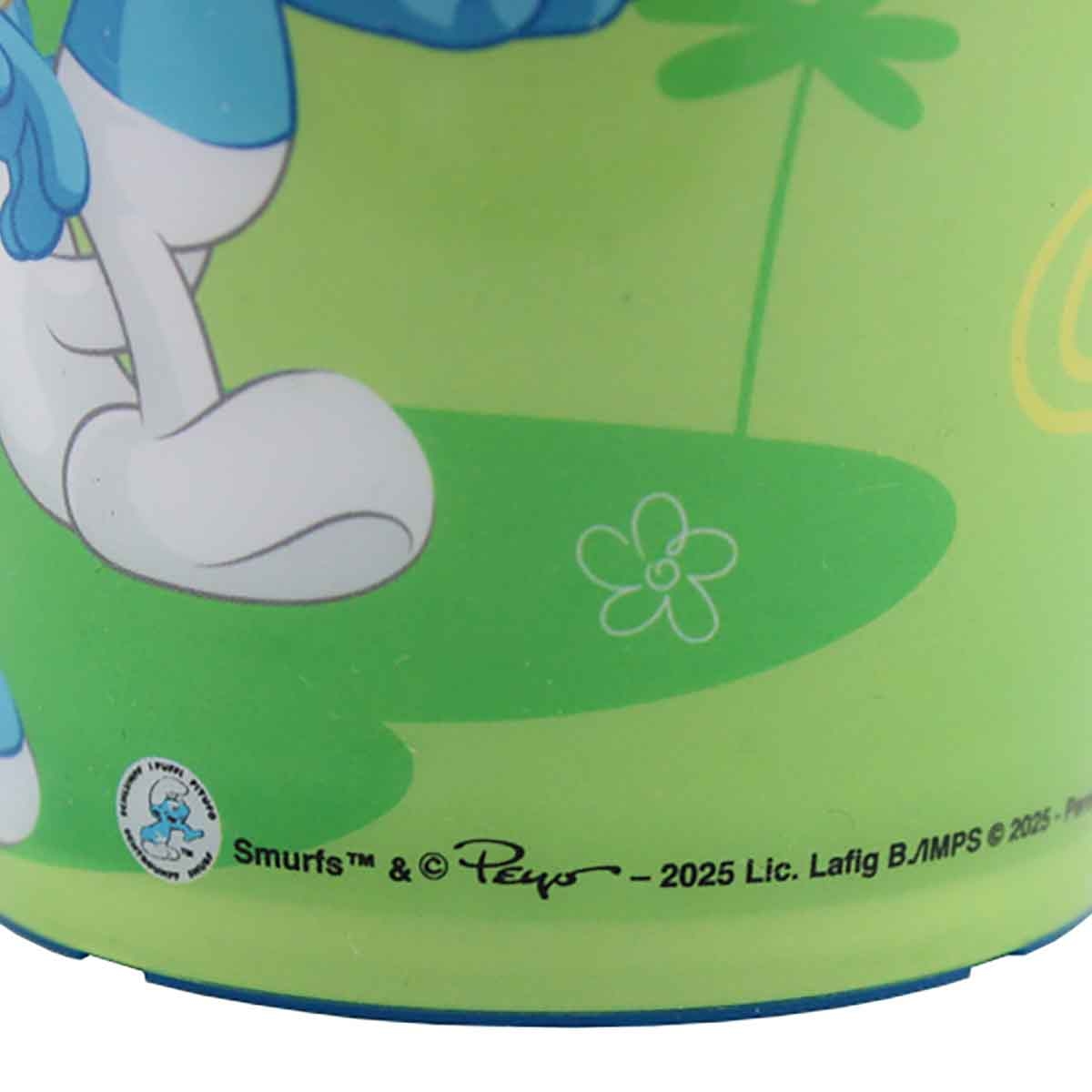 سمورفس كوب شرب سهل الاستخدام بتصميم كرتوني