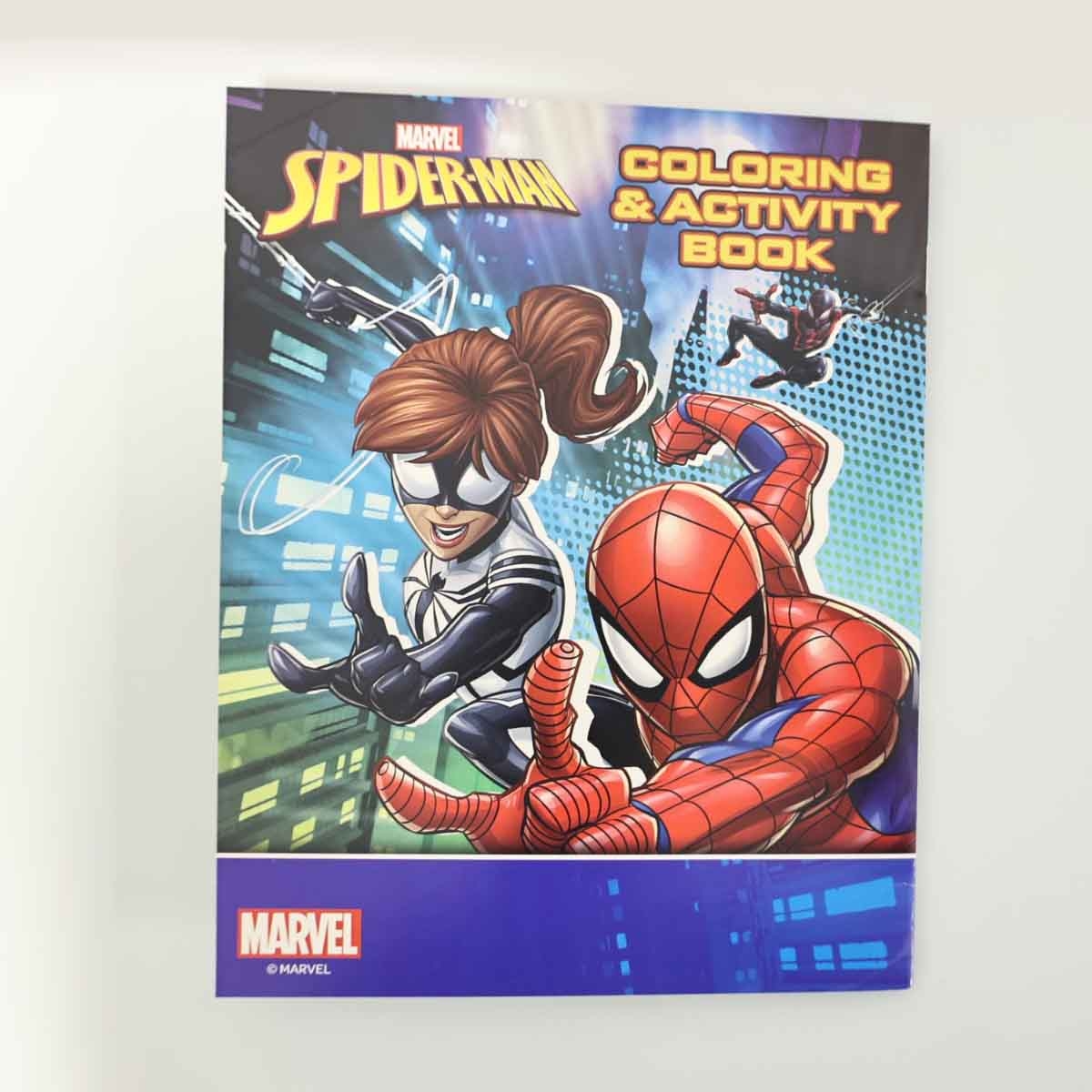 سبايدر مان مجموعة أنشطة وتلوين وتصميم وملصقات مميزة، للجنسين، للأعمار من 3 إلى 4 سنوات