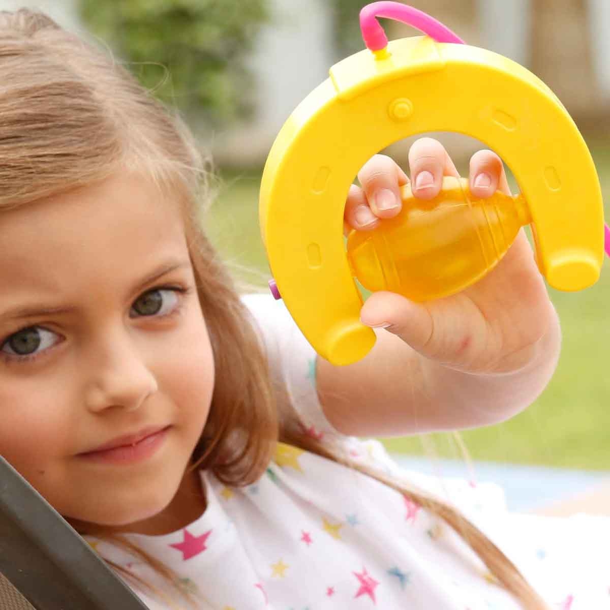 سبرنت دمية محشوة جرو كورجي لاكي يونيكورن مع حبل سحب للأطفال من عمر 0-2 سنة