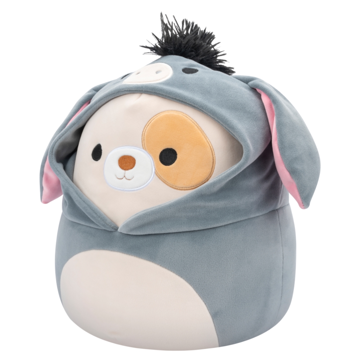 سكويشمالوز 12 إنش هاريسون الكلب بزي حمار دمية محشوة للجنسين، 3-4 سنوات