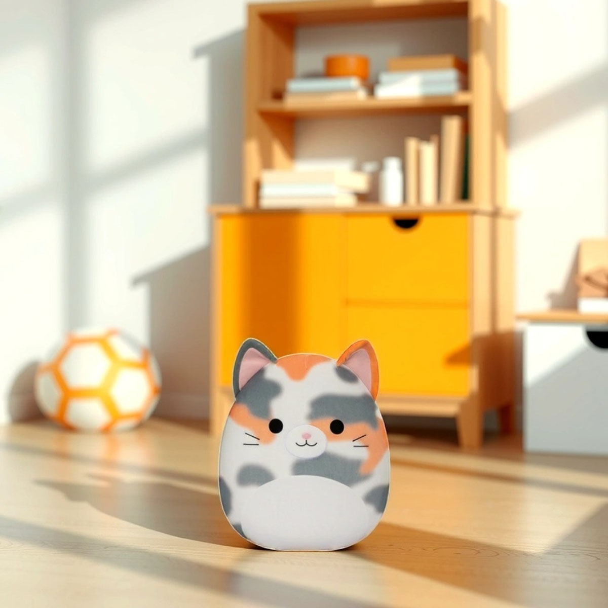 سكويشمالوز دمية محشوة تاو القط 20 إنش، للجنسين، من عمر 3 إلى 4 سنوات