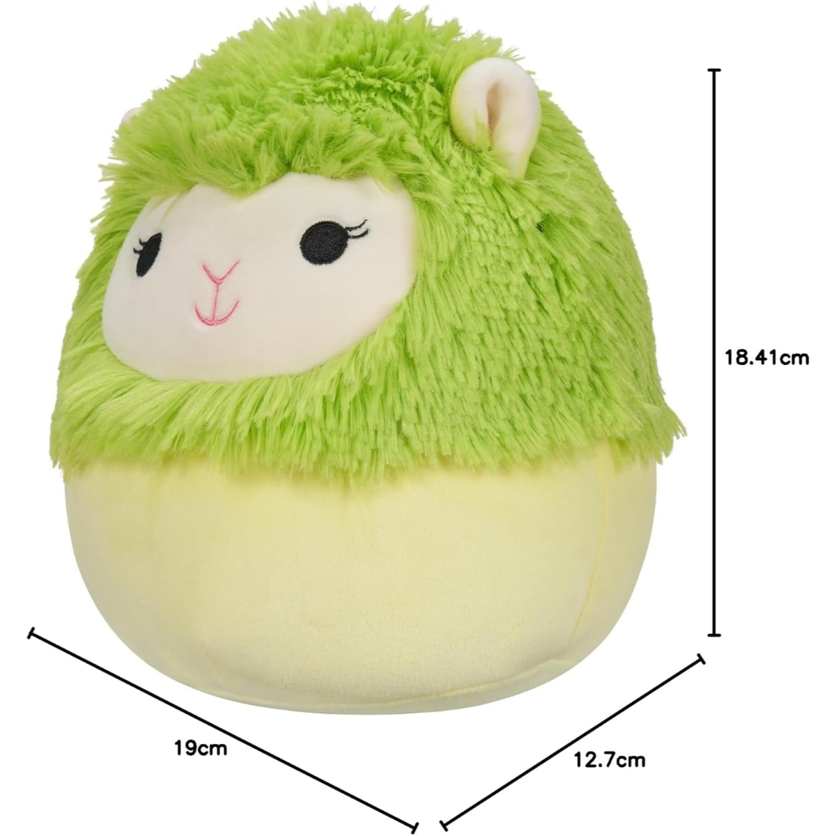 Squishmallows 7.5″ Cavaleri the Alpaca Plush Toy Unisex, 3-4 Years