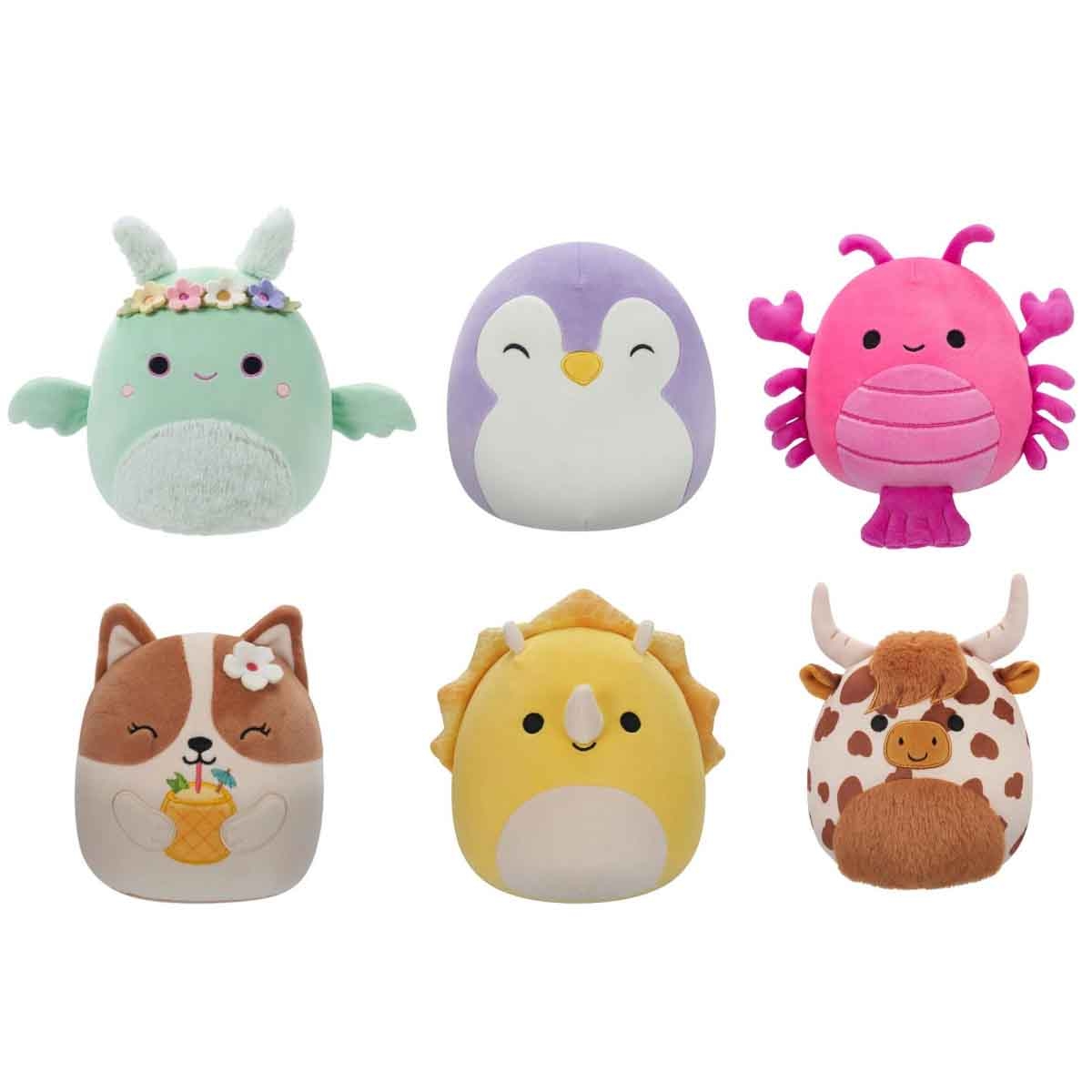 Squishmallows 7.5″ Soft Assorted Plush Toy Unisex, 3-4 Years