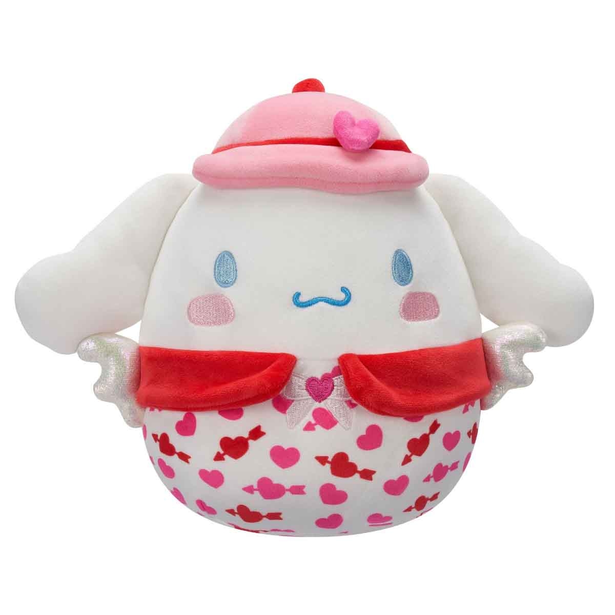 Squishmallows 8″ Valentine Hello Kitty and Friends Cinnamoroll Cupid Plush Toy Girls, 3-4 Years