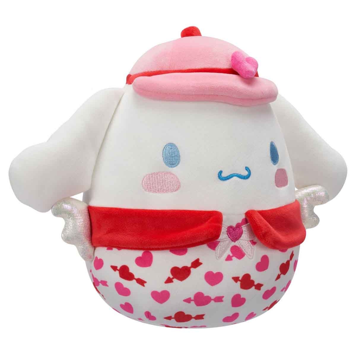 Squishmallows 8″ Valentine Hello Kitty and Friends Cinnamoroll Cupid Plush Toy Girls, 3-4 Years
