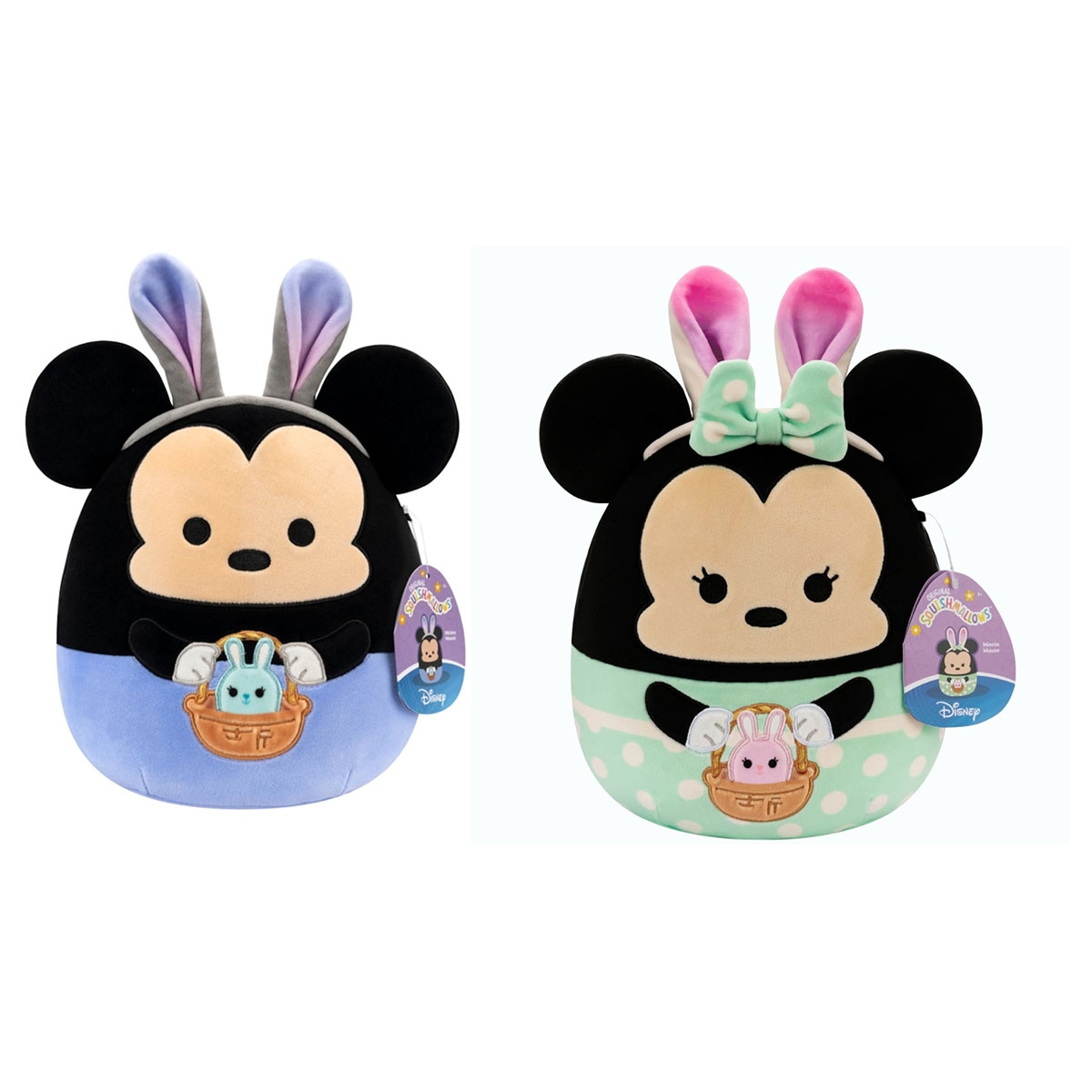 سكويشمالوز لعبة محشوة 8 إنش، ميني ماوس عيد الفصح، للجنسين، من عمر 3 إلى 4 سنوات