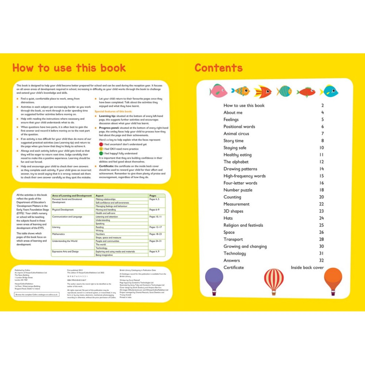 Starting School Workbook Ages 3-5: مثالي للتعلم المنزلي تأليف كولينز إيزي ليرننغ - 18 ديسمبر 2015