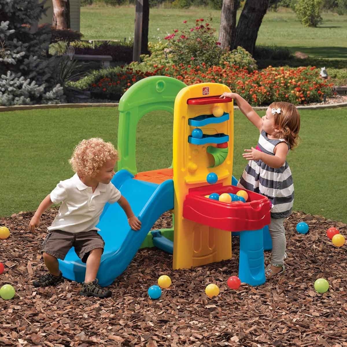 Step2 Play Ball Fun Climber Slide Unisex, 3-4 Years