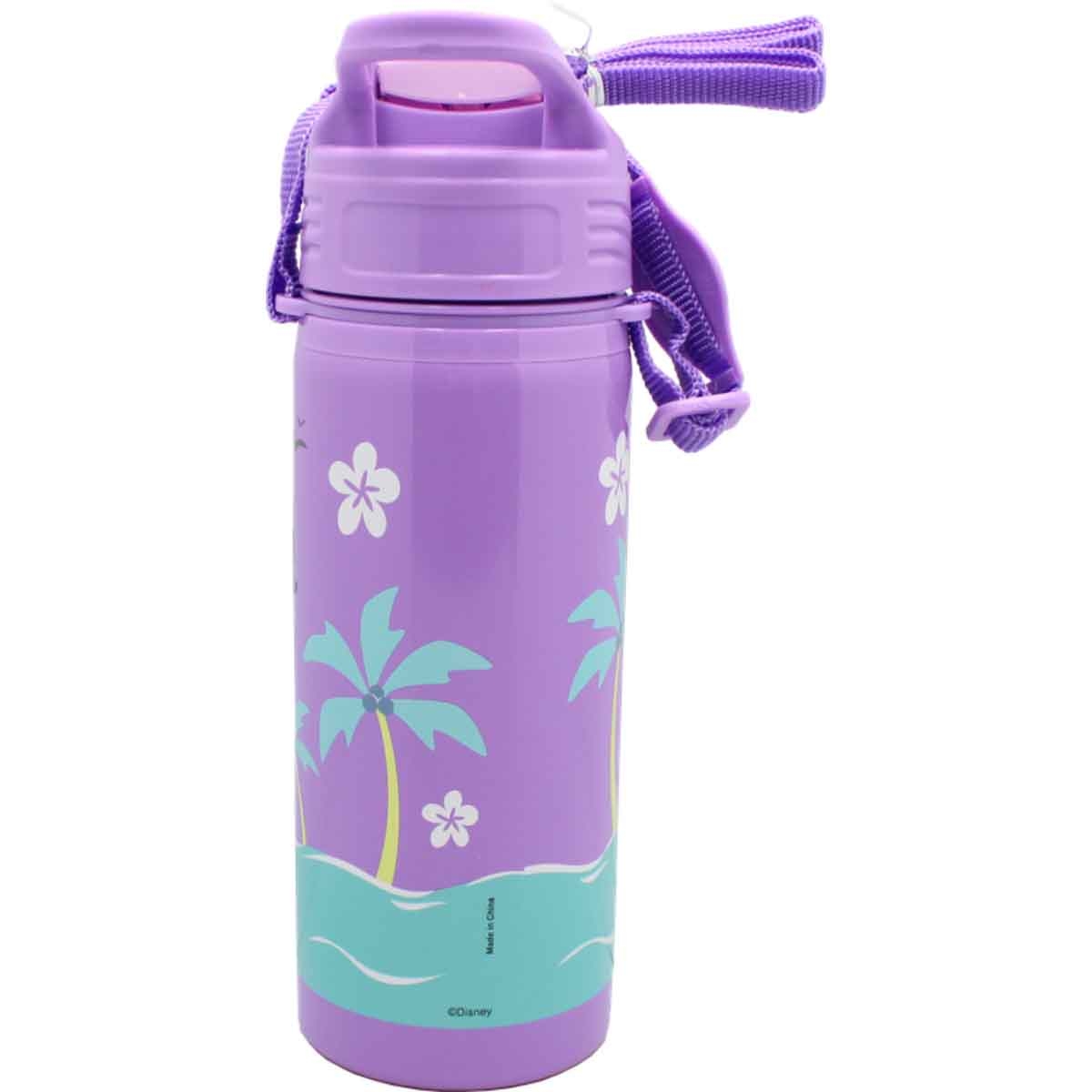 ستيتش زجاجة ماء ستانلس ستيل معزولة ومضادة للتسرب سعة 600 مل