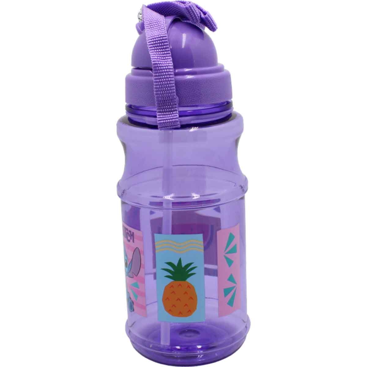 ستيتش زجاجة ماء شفافة مضادة للتسرب وخالية من BPA