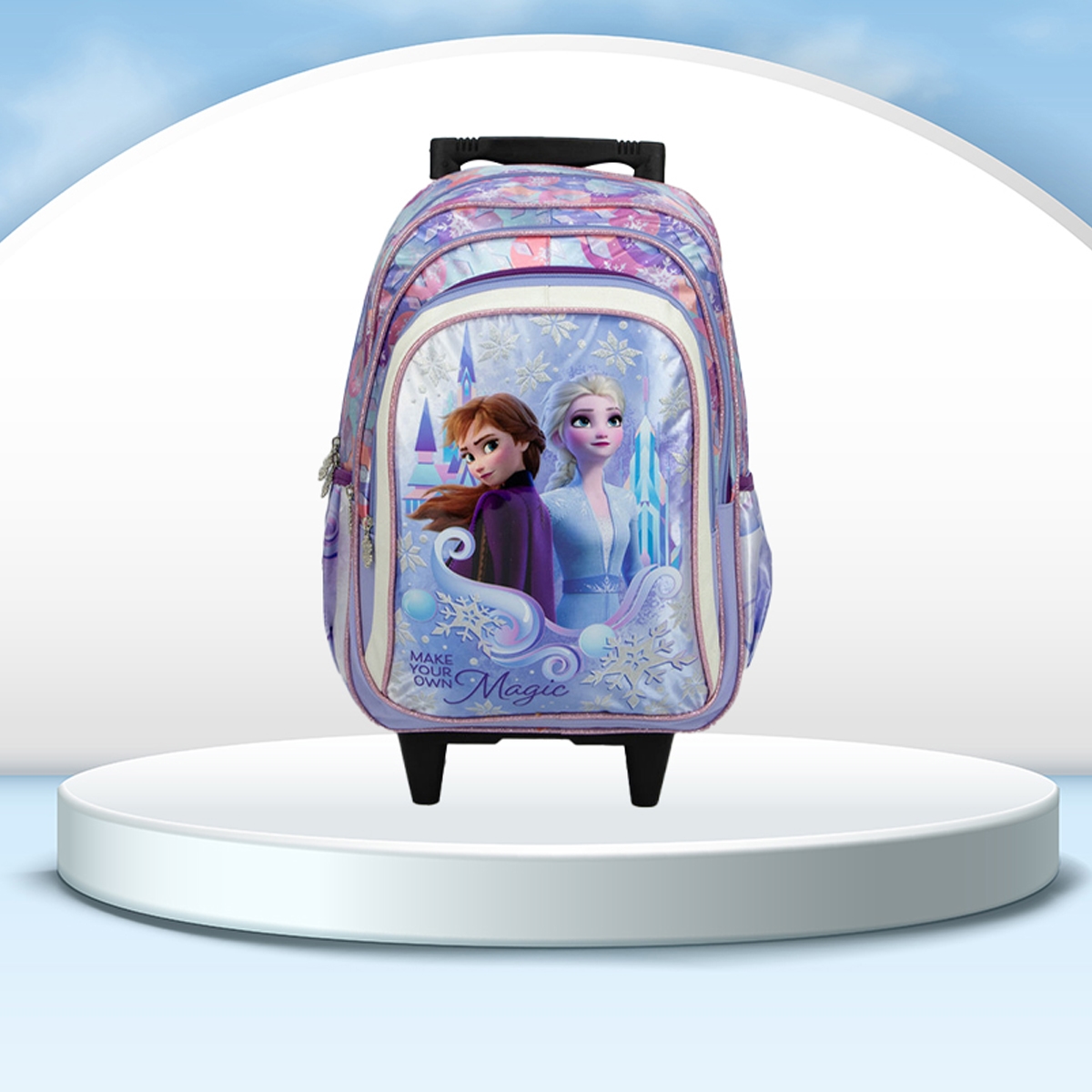 سنس بي تي اس شنطة ترولي ديزني فروزن للبنات، 3-4 سنوات