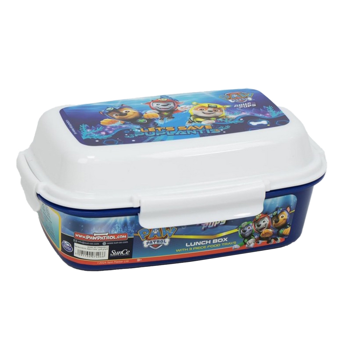 سنس بي تي اس علبة غداء ديزني باو باترول للجنسين، 3-4 سنوات